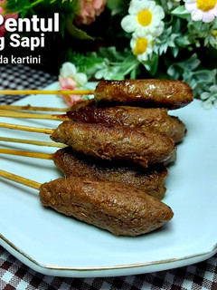 Foto resep Sate Pentul Daging Sapi