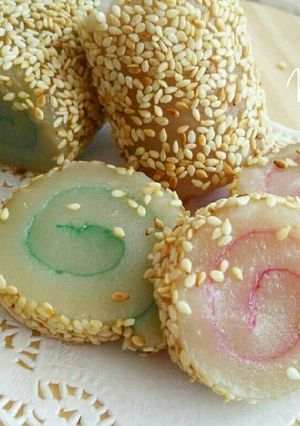 Foto resep Mochi Gulung ♡