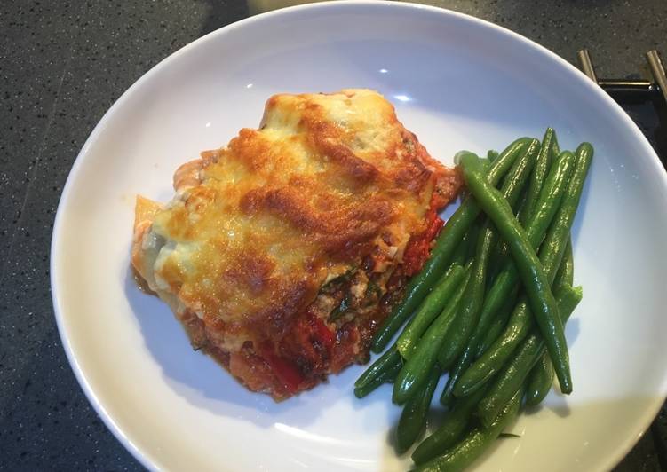 Steps to Make Perfect Roasted Vegetable Lasagne