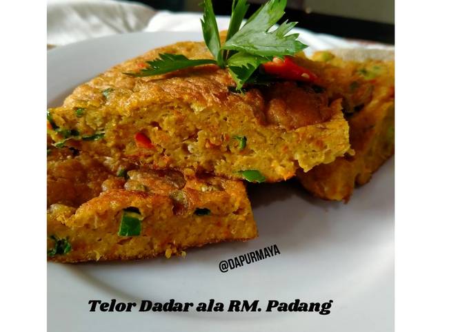 Resep Telor Dadar ala RM padang yang Bisa Manjain Lidah