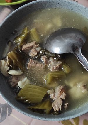 Foto resep Sayur Asin Daging Sapi