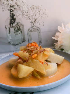 Foto resep Lontong sayur labu siam