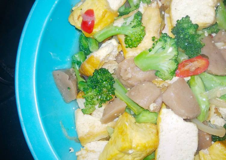 Tumis Tahu Sayur