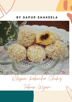 Foto resep Klepon Kabocha Choki Tabur Wijen