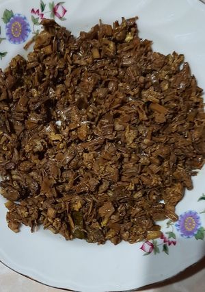 ডিম দিয়ে কলার মোচা ভাজি রেসিপির প্রধান ছবি