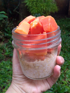 Foto resep Overnight Oat Pepaya