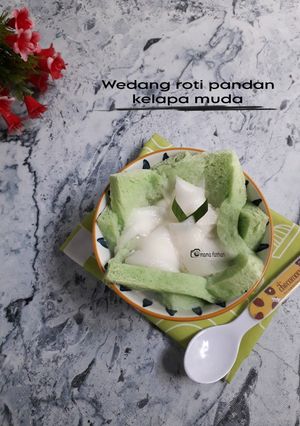 Wedang Roti Cup Resep Wedang Roti Pandan Kelapa Muda oleh Mama fathan - Cookpad