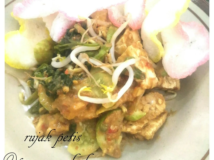 Cara Gampang Membikin Resep Rujak Petis Jawatimuran #Banyuwangi yang Lezat Sekali Anti Ribet, Lezat