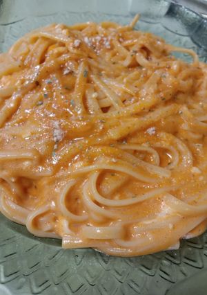 Foto resep Fettuccine korean cheese buldak