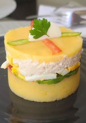 Una foto de Causa de pollo