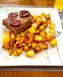 Pastel de carne y longaniza