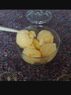 عکسی از دستور بستنی سنتی