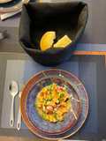 Ceviche de salmón