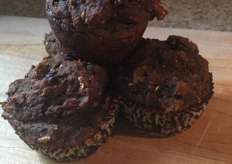 Recipe of Homemade Chocolate pumpkin muffins