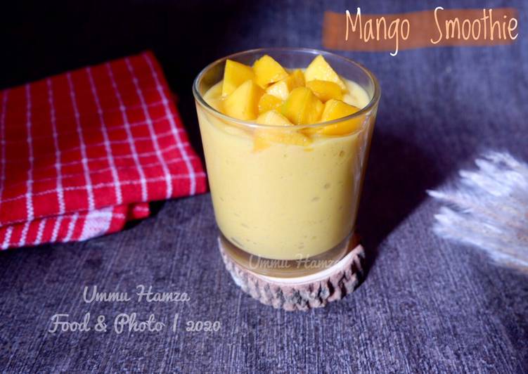 Cara masak Mango Smoothie  yang Lezat Sekali