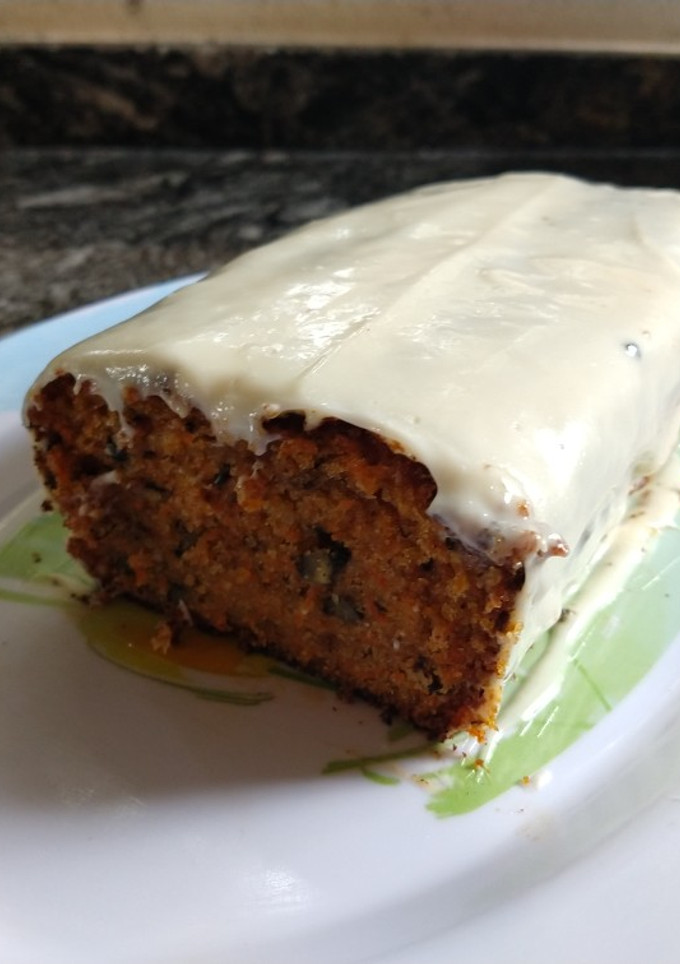 Una foto de Carrot cake (torta de zanahoria)
