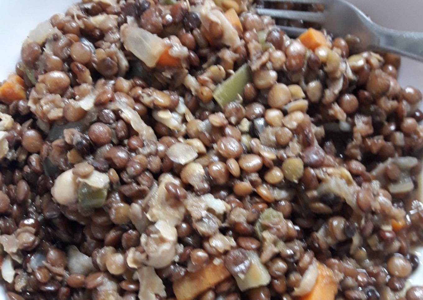 Lentejas vegetarianas