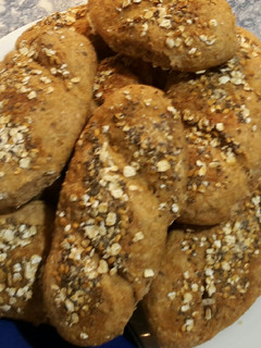Una foto de Panes integrales de espelta con cereales en Thermomix