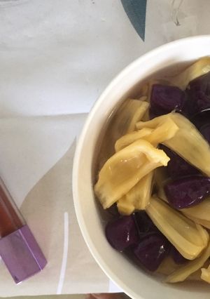 Hình của món Chè khoai dẻo.