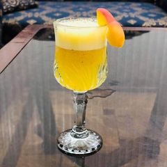 A picture of Peach Juice🍑🍹.