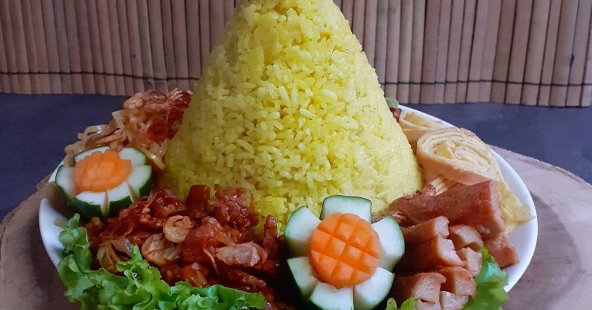 Resep Nasi Kuning Super Praktis Oleh Happy Endahsa Happy End Cookpad