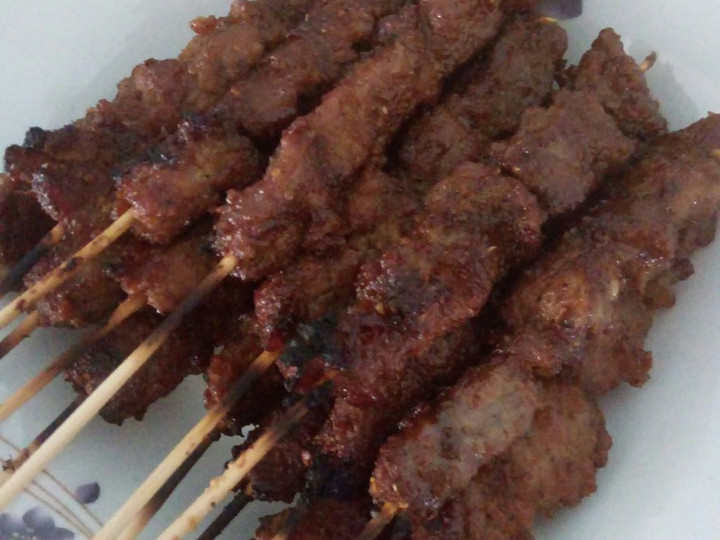 Wajib coba! Bagaimana cara buat Sate Sapi Khas Ungaran Empuk yang nikmat