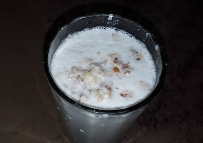 Coconut milk shake