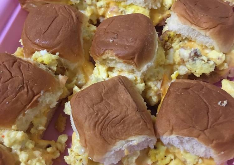 Turn Good Recipes into Great Recipes With Ham egg and cheese sliders