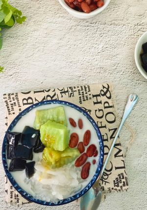 Foto resep Bubur sagu gunting (Che hun tiaw)