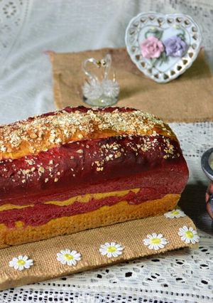 Una foto de Pan de zanahoria y remolacha🤓