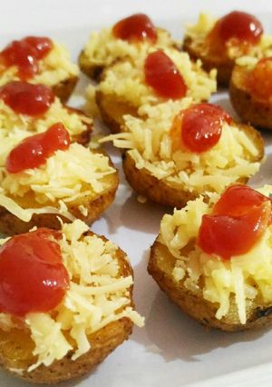 Foto resep Baked Potatoes (Kentang Panggang)
