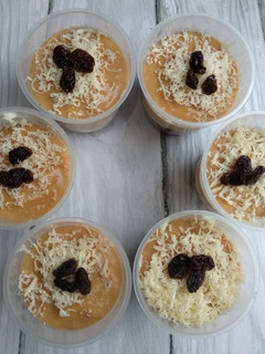 Foto resep Dessert Cup Brownies Caramel