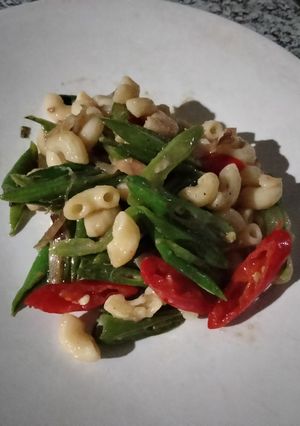 Foto resep Tumis buncis makaroni