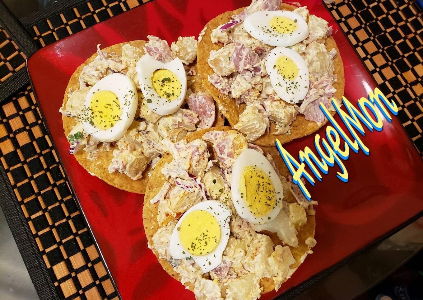 Ensalada de papas a Mi manera 😁👍🏻