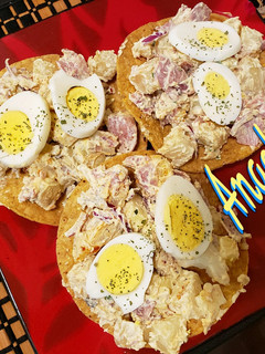 Una foto de Ensalada de papas a Mi manera 😁👍🏻