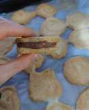 Macarons keto de limón y chocolate