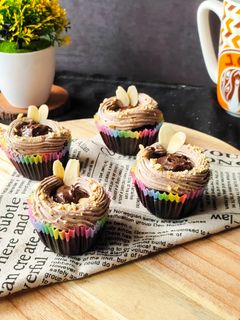 Foto resep Chocolate Crunchy Cupcakes