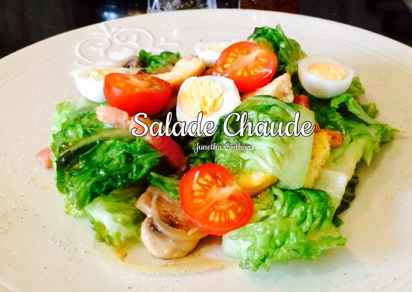 Salade Chaude #nonhalal#