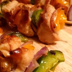 A picture of Chicken mishikaki.