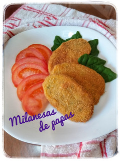 Una foto de Papas a la milanesa !!!!!