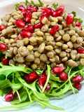 Lentil and Arugula Salad with Vinaigrette