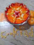 Orange custard delight