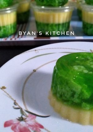 Foto resep Puding lumut mentega 👍🏼👍🏼👍🏼