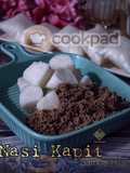 Nasi Kapit Sambal Hitam