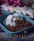 Nasi Kapit Sambal Hitam