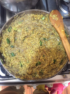 Una foto de Arroz árabe con toque asiático