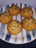 Bollos rellenos de chorizo y queso