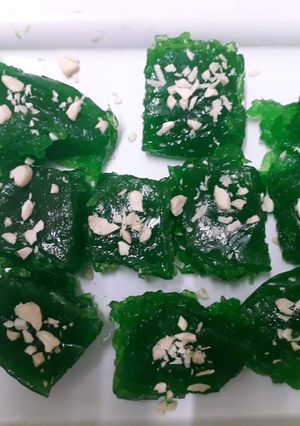 A picture of Bombay Halwa.