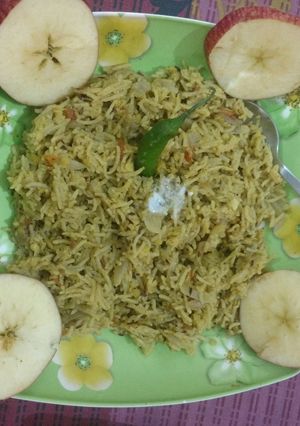 A picture of Masar dal pulav.