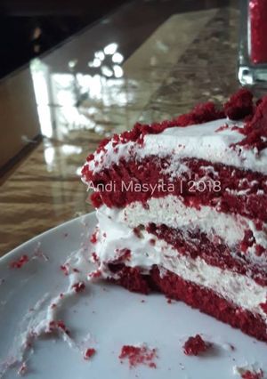 Foto resep Red Velvet kukus🍰